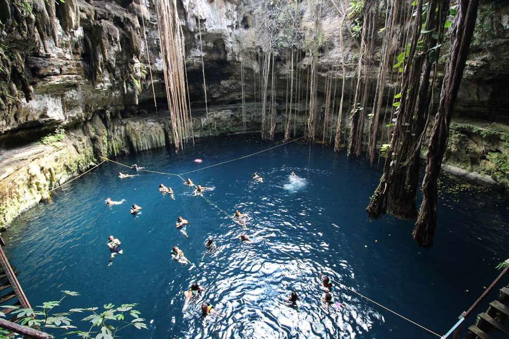 cenote san Lorenzo Oxman a Valladolid in Messico - blog di viaggi
