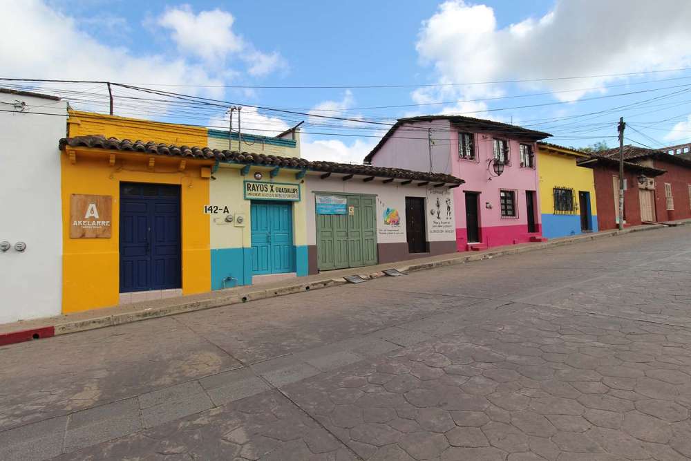 case colorate a San Cristobal de las casas - blog di viaggi