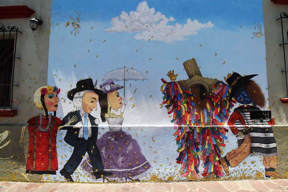 ammirare lo street art ad Oaxaca in Messico - blog di viaggi