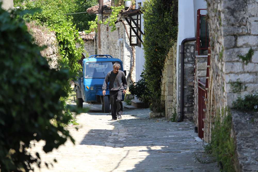 Nel quartiere Gorica di Berat - blog di viaggi