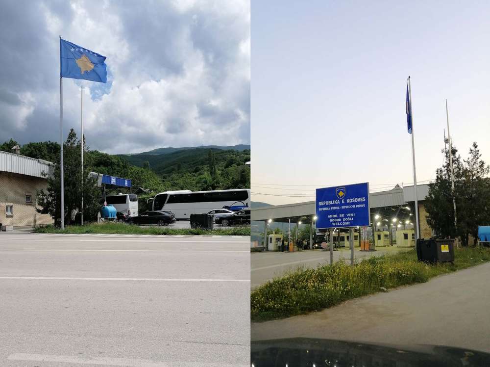 frontiera tra Kosovo e Macedonia del Nord - blog di viaggi