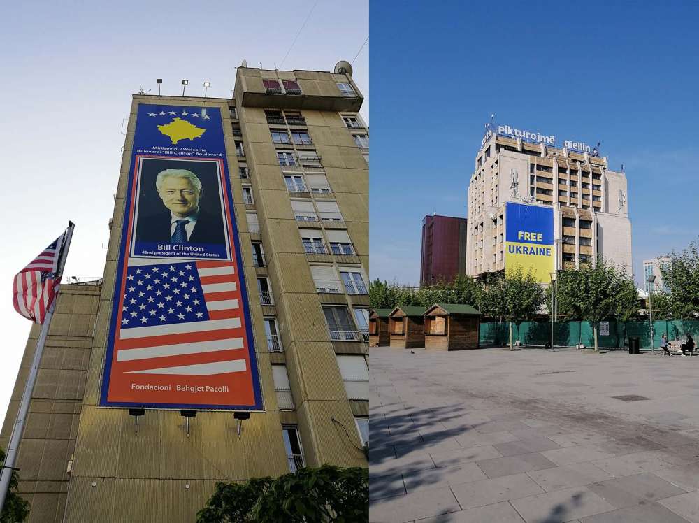 Bill Clinton come simbolo del Kosovo - blog di viaggi