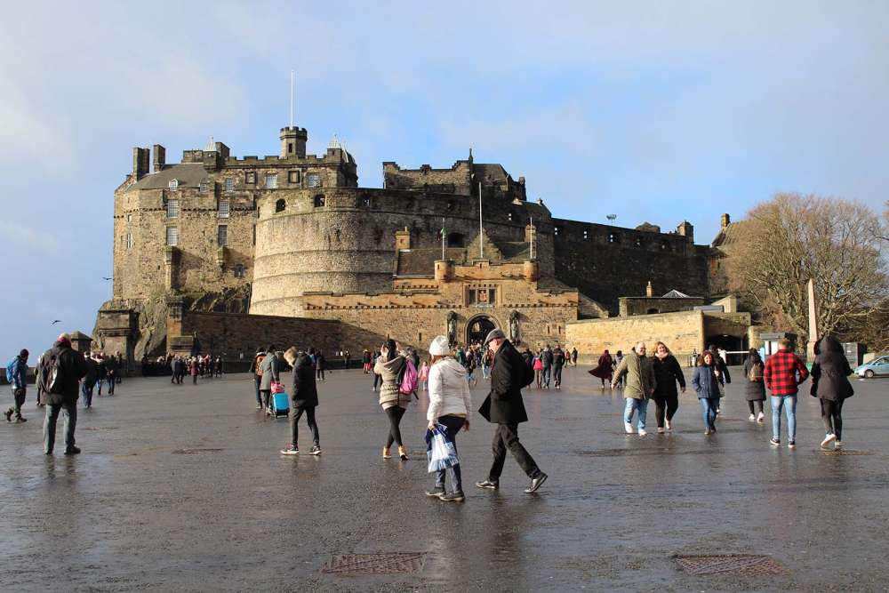 visitare il castello di Edimburgo in Scozia - blog di viaggi