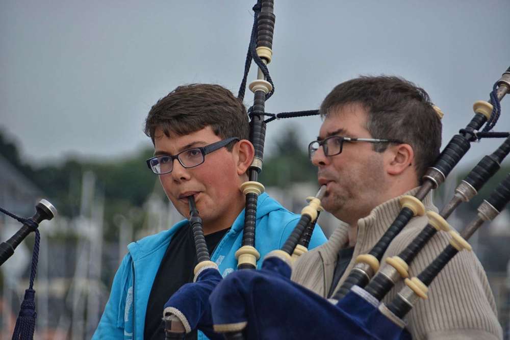 musicisti di cornamusa in Scozia - blog di viaggi