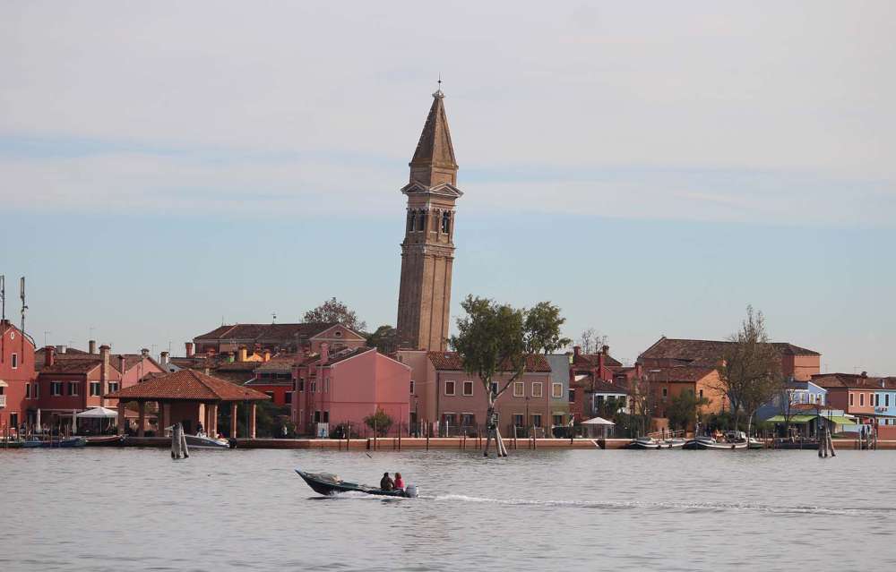 Burano vista dall'isola di Mazzorbo - blog di viaggi