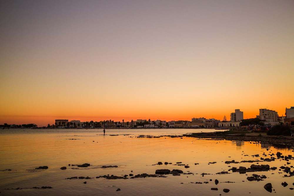 tramonto su Porto Cesareo - blog di viaggi