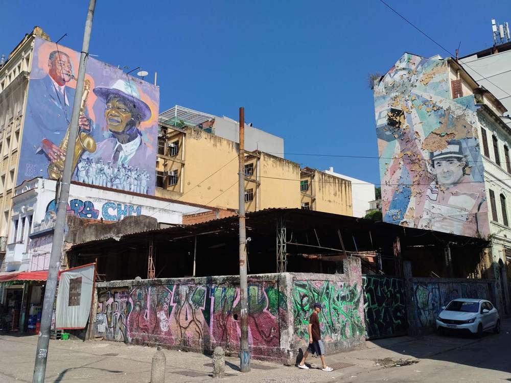Il murale di Ayrton Senna nel quartiere Lapa di Rio de Janeiro - blog di viaggi