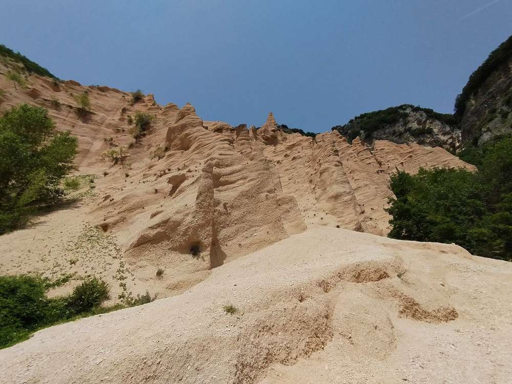 i pinnacoli di argilla del canyon Lame Rosse - blog di viaggi