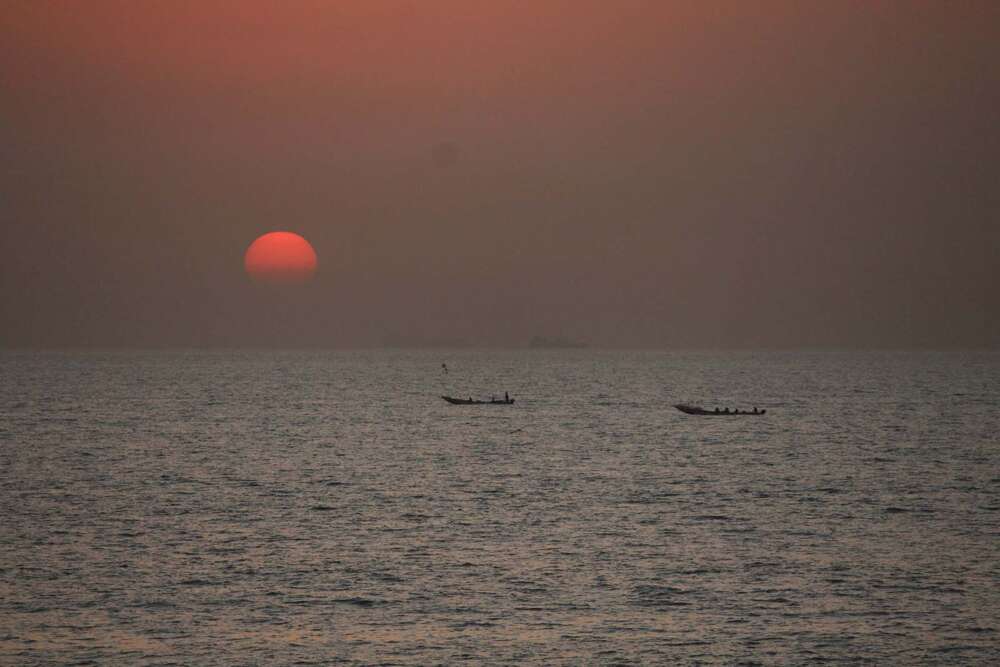 Tramonto dal villaggio di Toubab Dialao in Senegal - blog di viaggi