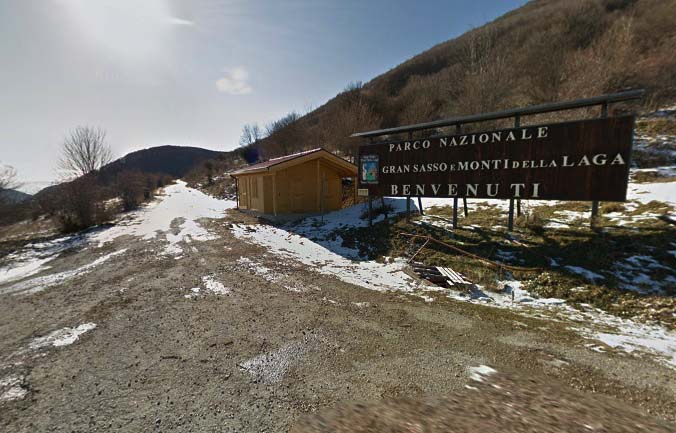 punto di partenza per raggiungere la cascata di rivo chiaro in abruzzo - blog di viaggi