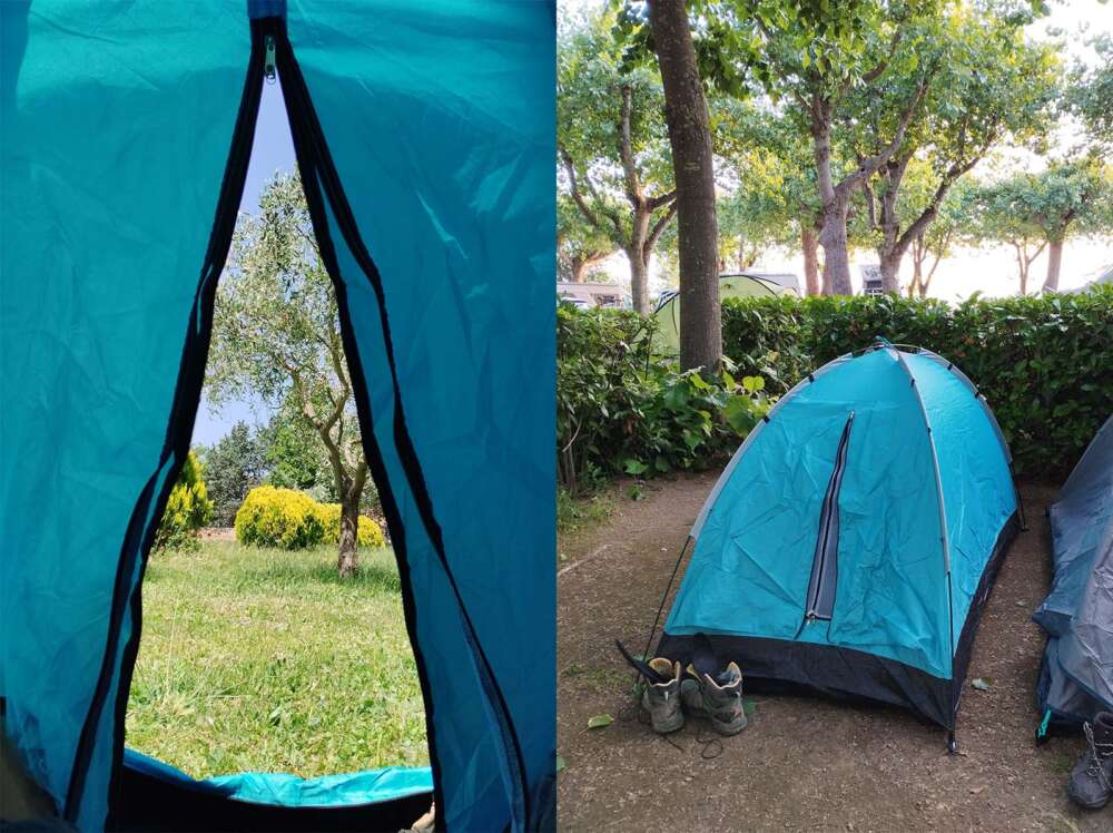 Cammino dell'Intrepido Larth in tenda - blog di viaggi