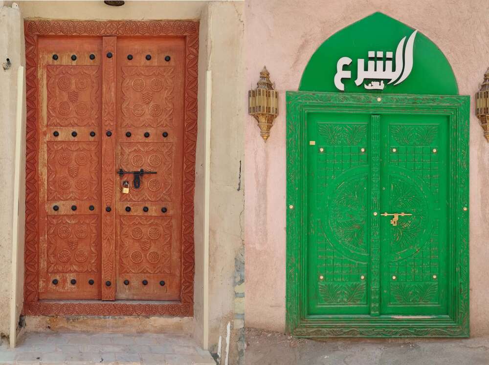 le porte colorate di Nizwa - blog di viaggi