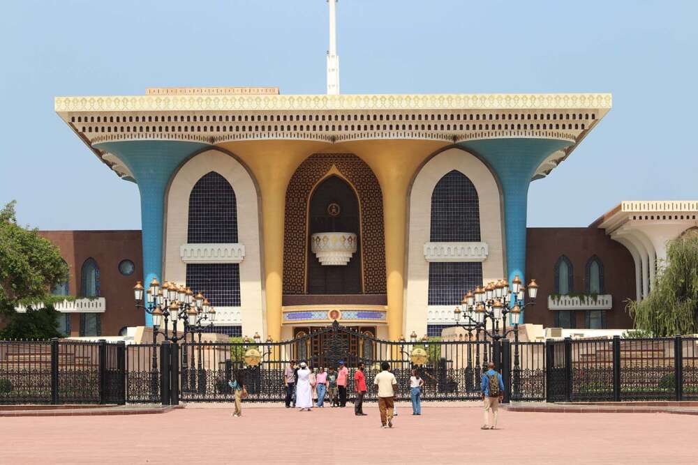 Il Palazzo del Sultano in Oman nella capitale Muscate - blog di viaggi