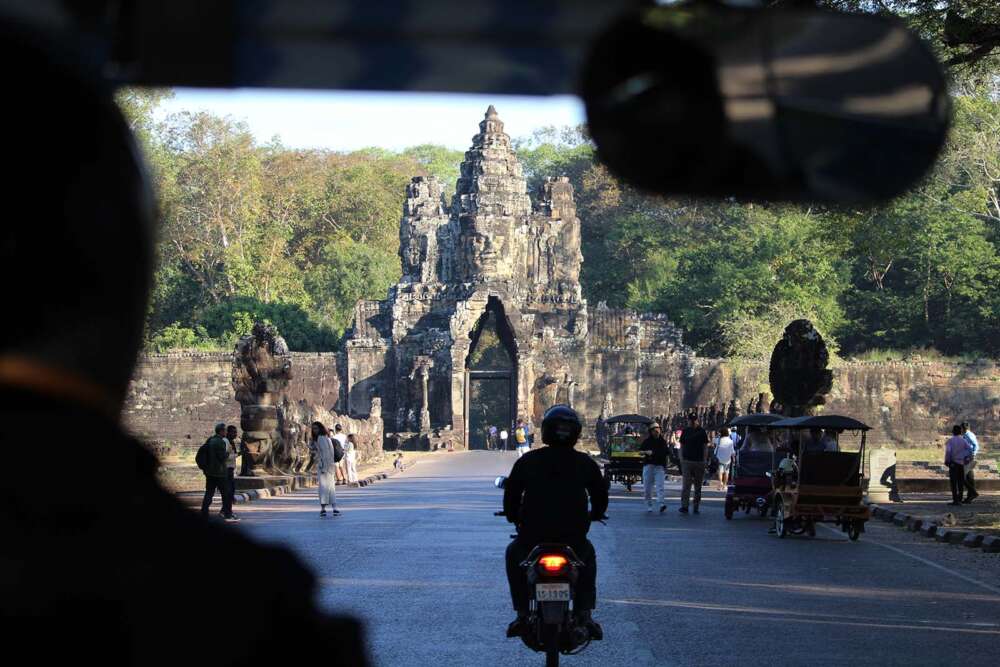 nel sito archeologico di Angkor Wat a Siem Reap - blog di viaggi