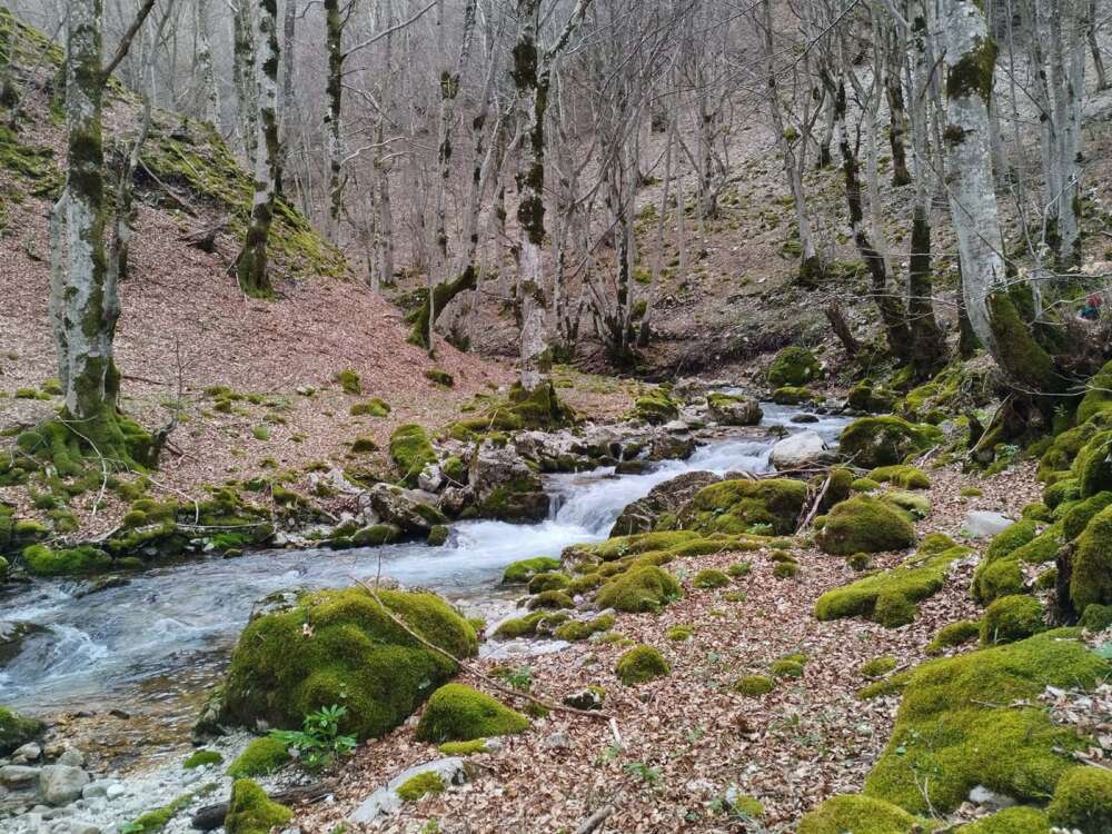 raggiungere la Grotta dello Schievo da Barrea - blog di viaggi
